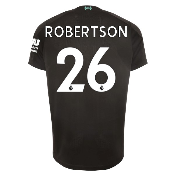 Camiseta Liverpool NO.26 Robertson Tercera equipación 2019-2020 Negro